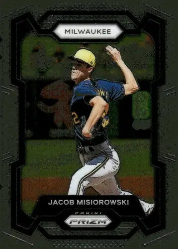 2024 Panini Prizm #114 Jacob Misiorowski NM-MT Brewers ID:78635 - Baseball Card Single