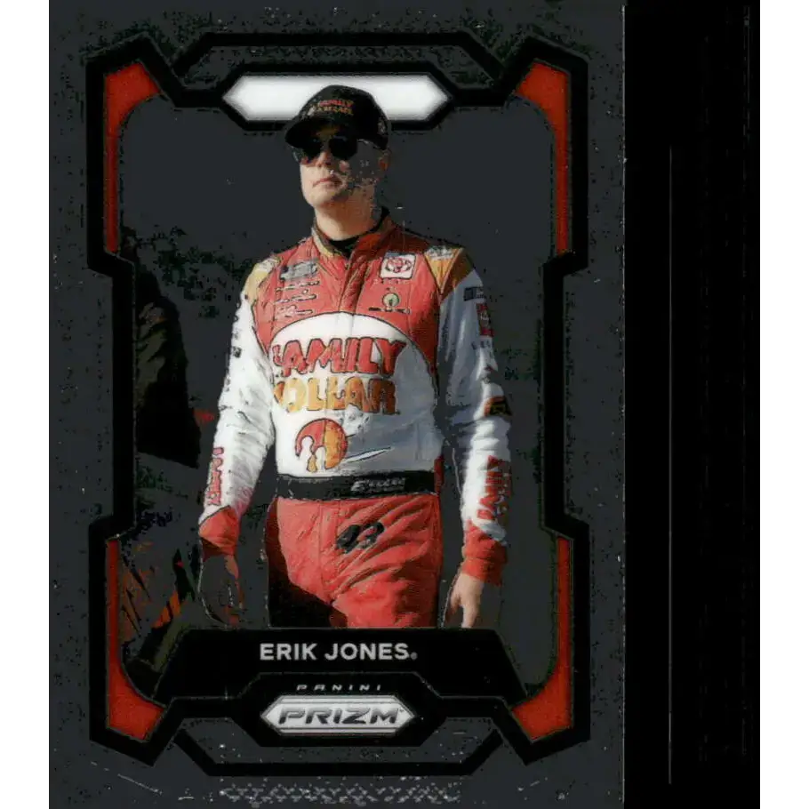 2024 Panini Prizm #12 Erik Jones NM-MT Family Dollar/Legacy Motor Club/Toyota Racing Card - Racing Card Single