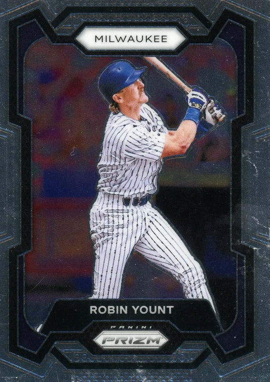2024 Panini Prizm #121 Robin Yount Milwaukee Brewers HOF - Baseball Card Single