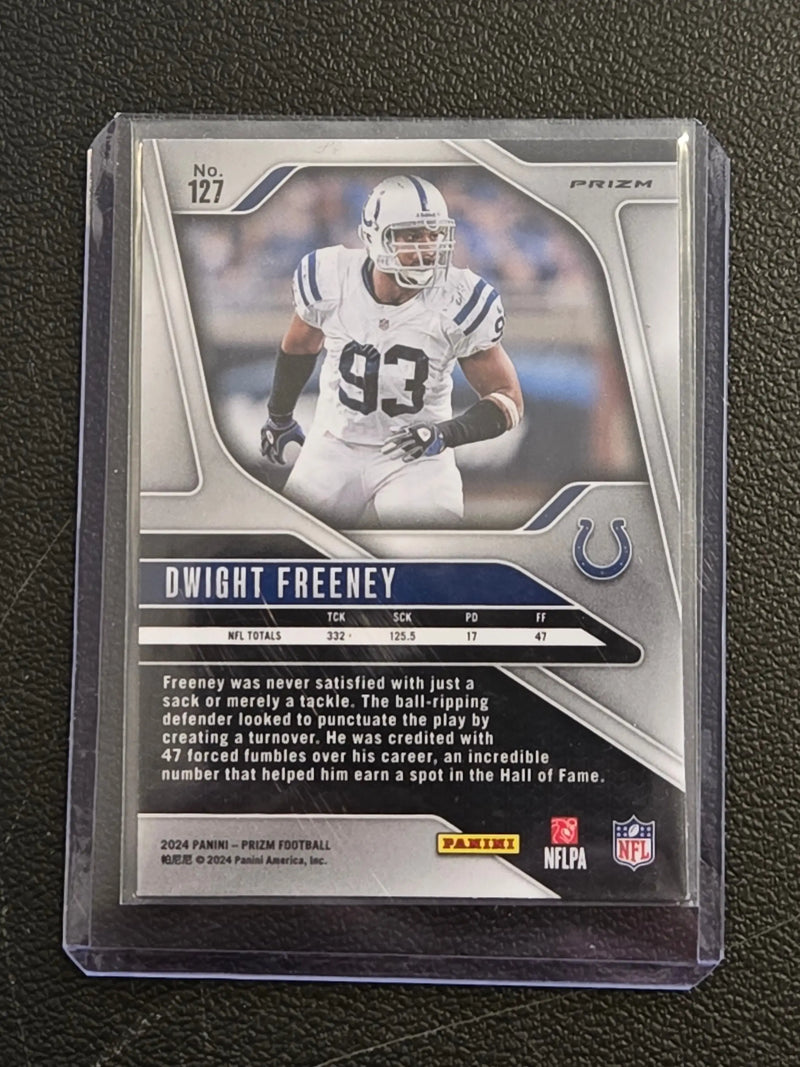 2024 Panini Prizm #127 Dwight Freeney Green Wave - Football Card Single