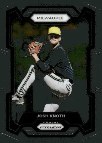 2024 Panini Prizm #13 Josh Knoth NM-MT Brewers ID:76509 - Baseball Card Single