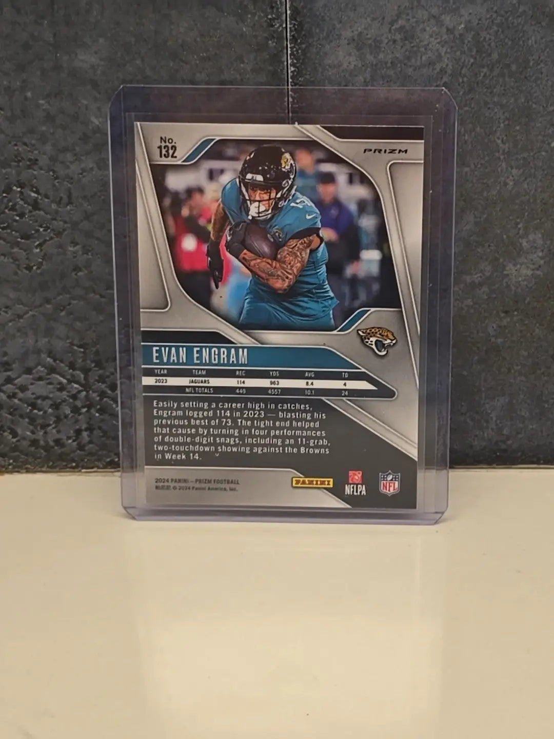 2024 Panini Prizm #132 Evan Engram Green Wave Jacksonville Jaguars - Football Card Single