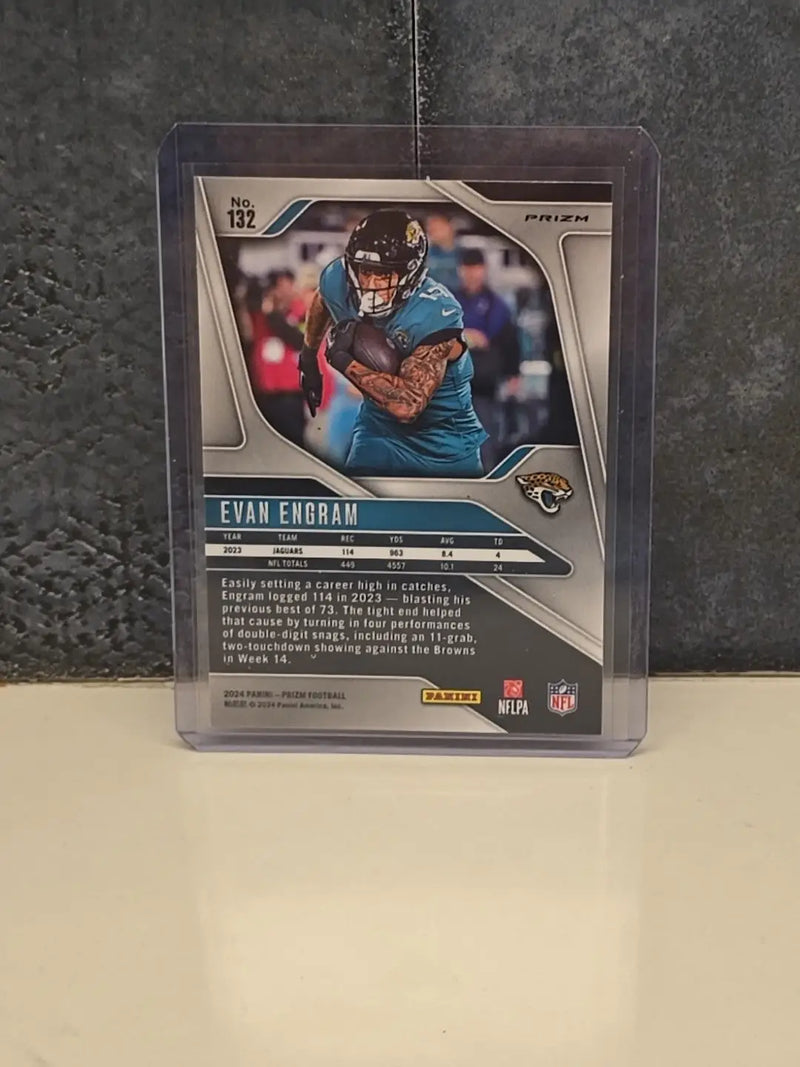 2024 Panini Prizm #132 Evan Engram Green Wave Jacksonville Jaguars - Football Card Single