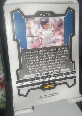 2024 Panini Prizm #15 Chipper Jones Atlanta Braves MLB Baseball