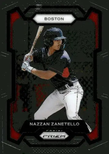 2024 Panini Prizm #151 Nazzan Zanetello NM-MT Red Sox ID:76530 - Baseball Card Single