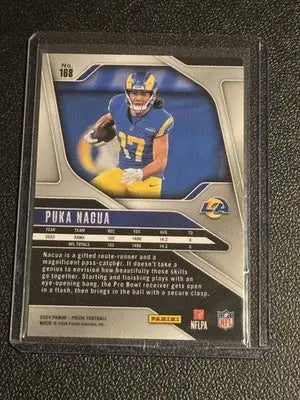2024 Panini Prizm #168 Puka Nacua Silver - Football Card Single