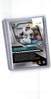 2024 Panini Prizm #178 Jaylen Waddle Lazer - Football Card Single