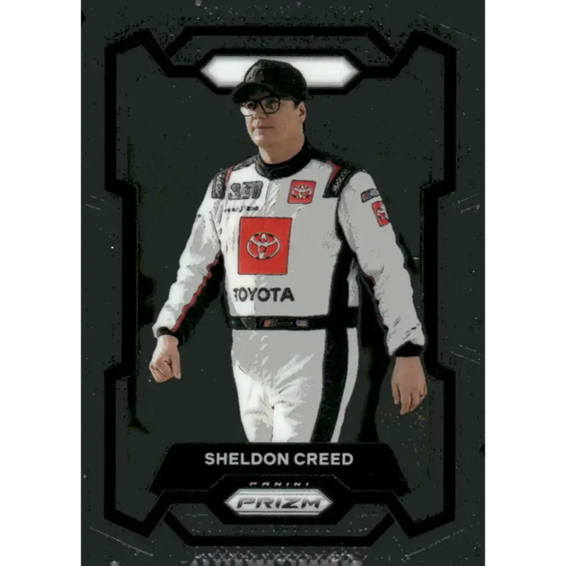 2024 Panini Prizm #19 Sheldon Creed NM-MT Friends of Jaclyn Foundation/Joe Gibbs Racing/Toyota Racing Card - Racing