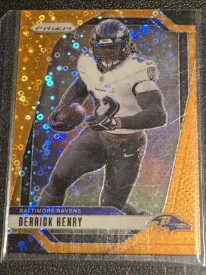 2024 Panini Prizm #20 Derrick Henry Orange Disco Prizm - Football Card Single