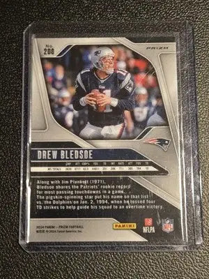 2024 Panini Prizm #200 Drew Bledsoe Orange Disco Prizm - Football Card Single