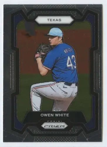 2024 Panini Prizm #200 Owen White NM-MT Rangers ID:76540 - Baseball Card Single
