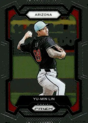 2024 Panini Prizm #228 Yu-Min Lin NM-MT Diamondbacks ID:76546 - Baseball Card Single