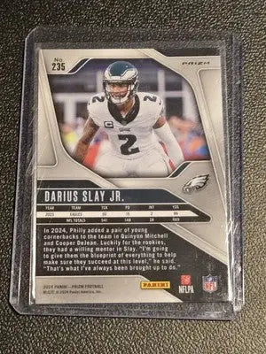 2024 Panini Prizm #235 Darius Slay Jr. Orange Disco Prizm - Football Card Single