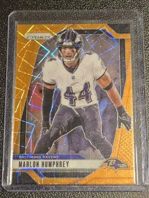 2024 Panini Prizm #24 Marlon Humphrey Lazer - Football Card Single