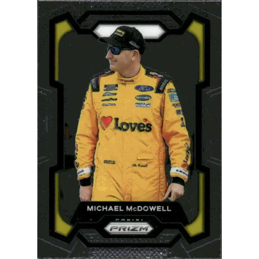 2024 Panini Prizm #24 Michael McDowell NM-MT Love’s Travel Stops/Front Row Motorsports/Ford Racing Card - Racing Card