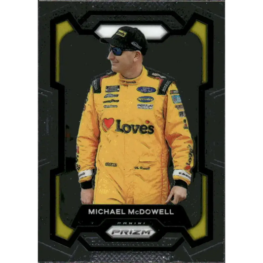 2024 Panini Prizm #24 Michael McDowell NM-MT Love’s Travel Stops/Front Row Motorsports/Ford Racing Card - Racing Card