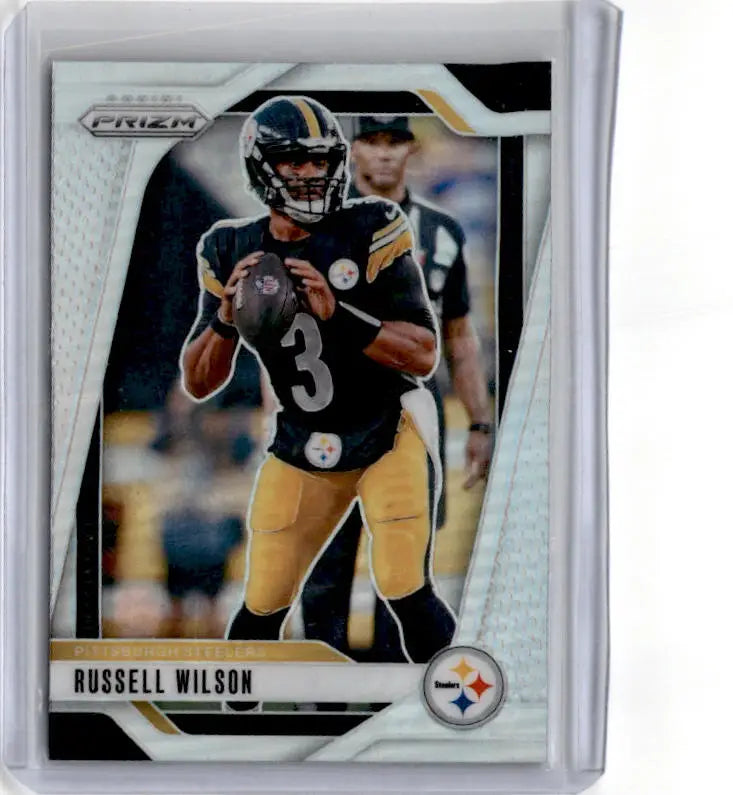 2024 Panini Prizm #240 Russell Wilson Silver - Football Card Single