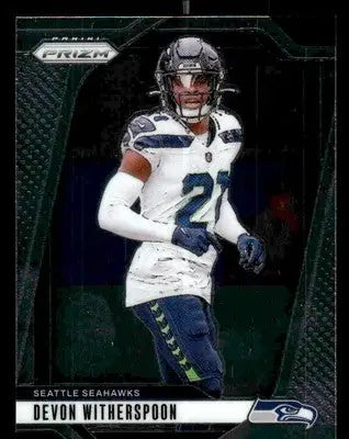 2024 Panini Prizm #263 Devon Witherspoon - Football Card Single
