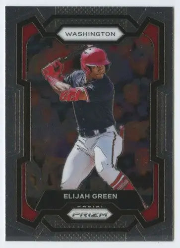 2024 Panini Prizm #269 Elijah Green NM-MT Nationals ID:76308 - Baseball Card Single