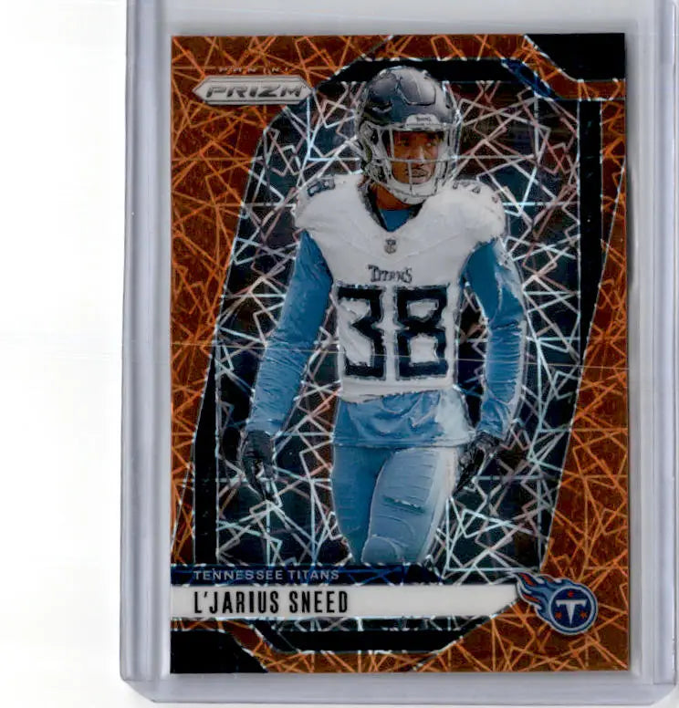 2024 Panini Prizm #283 L’Jarius Sneed Lazer - Football Card Single