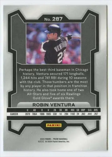 Panini Prizm Robin Ventura White Sox baseball card 2024 NM-MT collectible