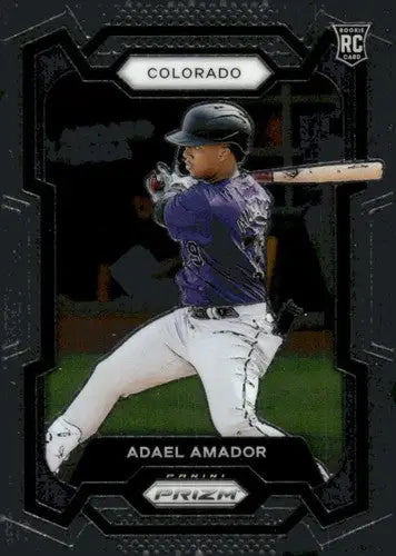 2024 Panini Prizm #296 Adael Amador NM-MT Rockies ID:76556 - Baseball Card Single