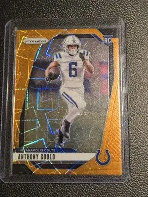 2024 Panini Prizm #305 Anthony Gould Lazer - Football Card Single