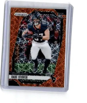 2024 Panini Prizm #318 Cade Stover Lazer - Football Card Single