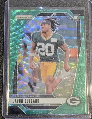 2024 Panini Prizm #345 Javon Bullard Green Wave - Football Card Single