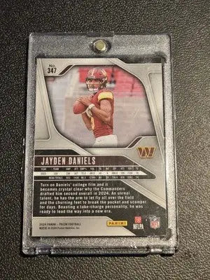 2024 Panini Prizm #347 Jayden Daniels - Football Card Single