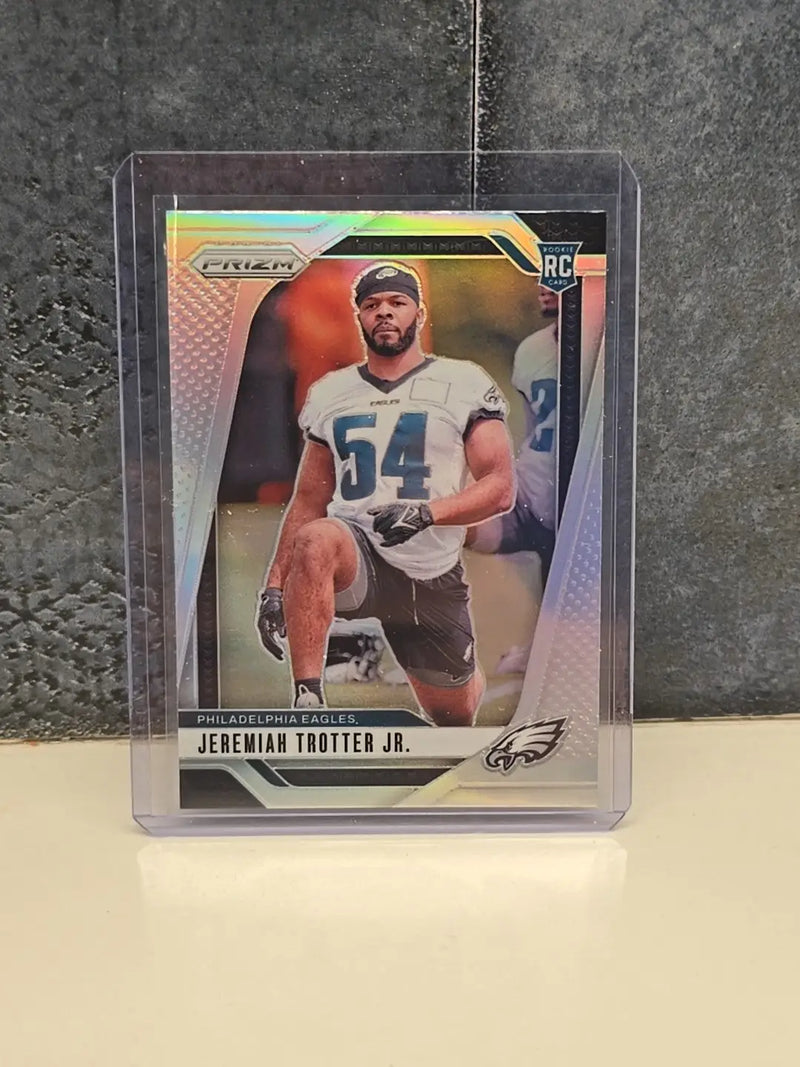 2024 Panini Prizm #349 Jeremiah Trotter Jr. Silver Prizm Philadelphia Eagles - Football Card Single