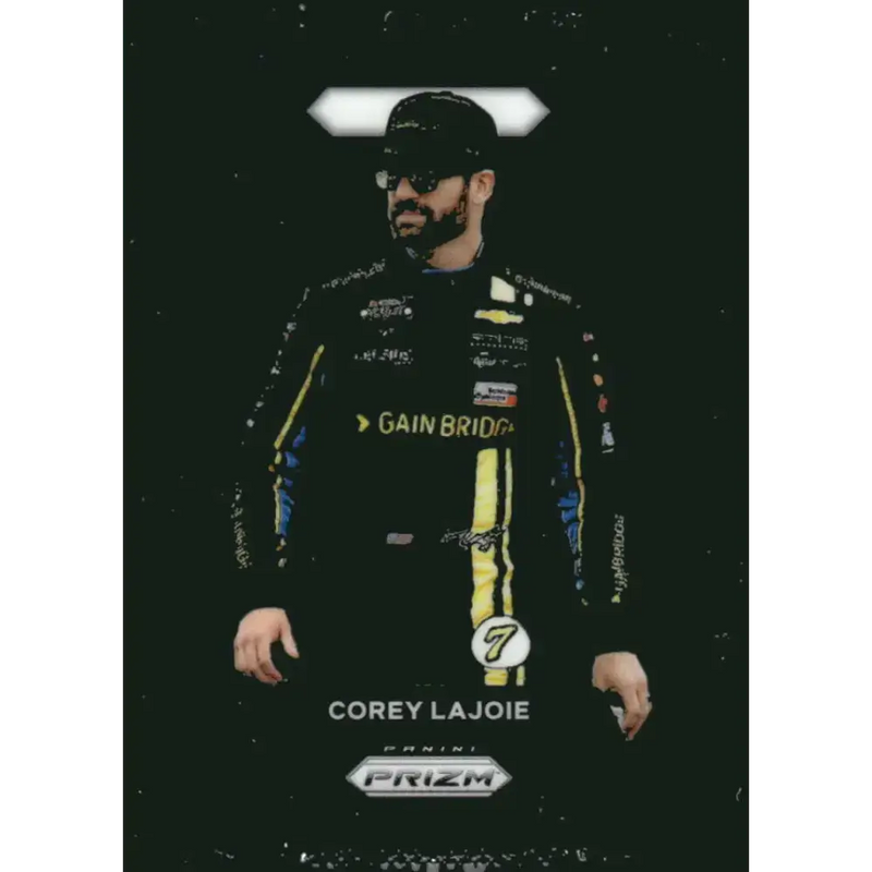 2024 Panini Prizm #37 Corey LaJoie NM-MT Gainbridge/Spire Motorsports/Chevrolet Racing Card - Racing Card Single