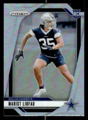 2024 Panini Prizm #372 Marist Liufau Silver - Football Card Single