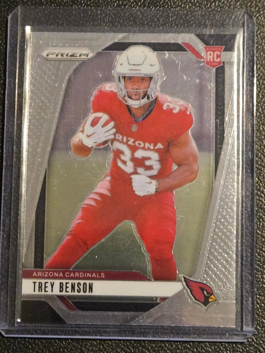 2024 Panini Prizm #392 Trey Benson - Football Card Single