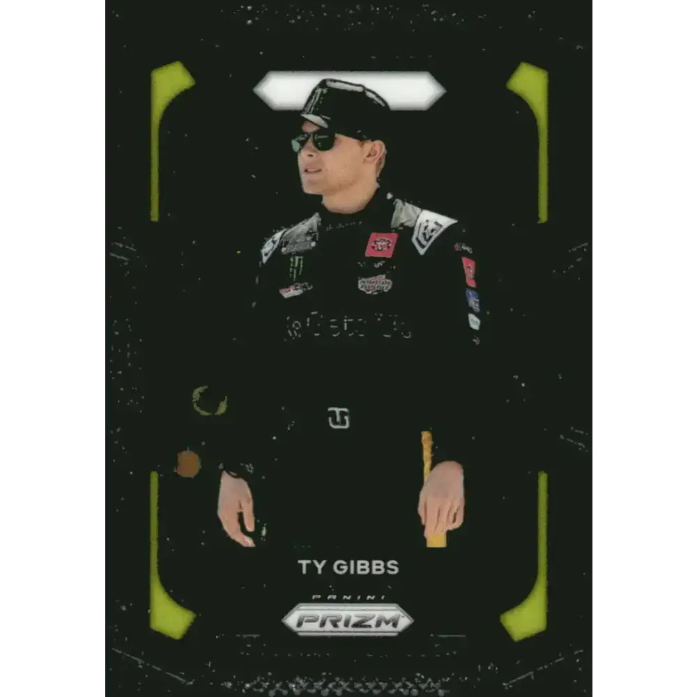 2024 Panini Prizm #4 Ty Gibbs NM-MT He Gets Us/Joe Gibbs Racing/Toyota Racing Card - Racing Card Single