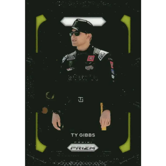 2024 Panini Prizm #4 Ty Gibbs NM-MT He Gets Us/Joe Gibbs Racing/Toyota Racing Card - Racing Card Single