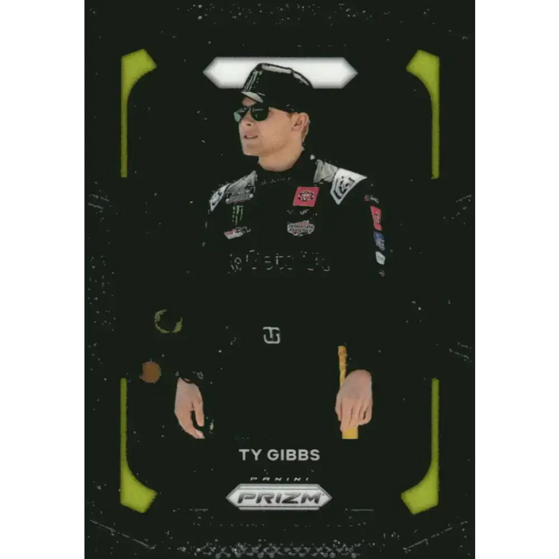 2024 Panini Prizm #4 Ty Gibbs NM-MT He Gets Us/Joe Gibbs Racing/Toyota Racing Card - Racing Card Single