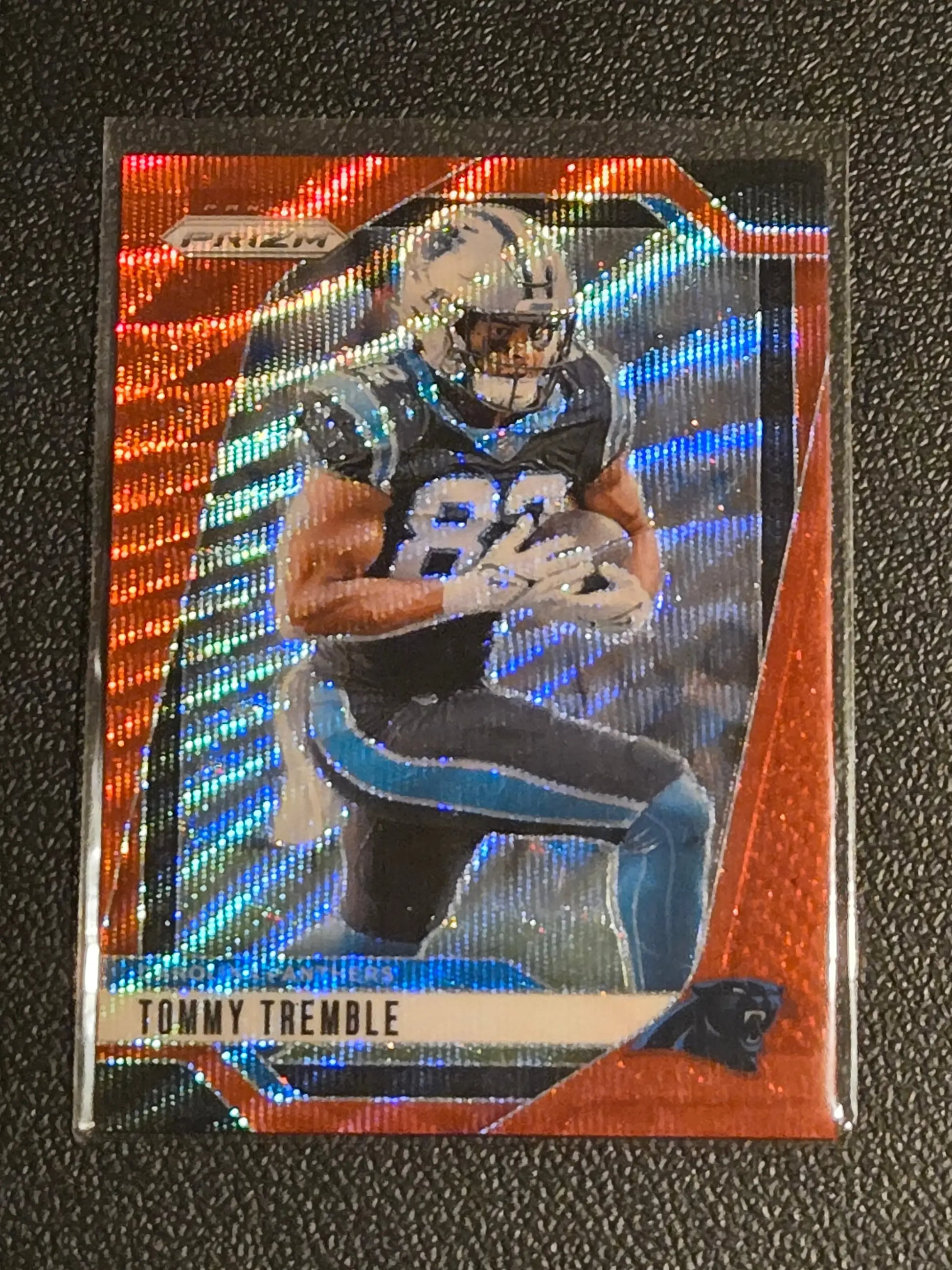2024 Panini Prizm #40 Tommy Tremble Red Wave #/149 - Football Card Single