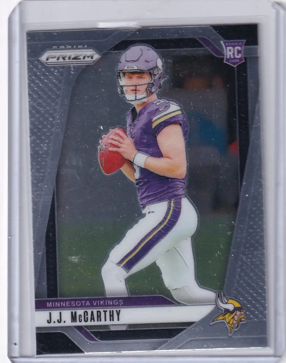 2024 Panini Prizm #400 JJ McCarthy - Minnesota Vikings