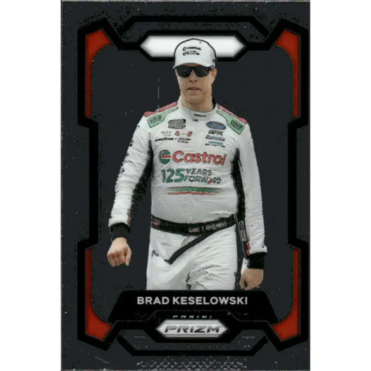 2024 Panini Prizm #47 Brad Keselowski NM-MT Castrol Edge/RFK Racing/Ford Racing Card - Racing Card Single