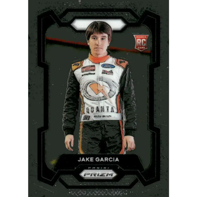 2024 Panini Prizm #49 Jake Garcia NM-MT Quanta/ThorSport Racing/Ford Racing Card - Racing Card Single
