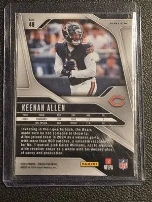 2024 Panini Prizm #49 Keenan Allen Silver - Football Card Single