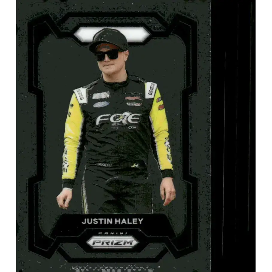 2024 Panini Prizm #54 Justin Haley NM-MT Fraternal Order of Eagles/Rick Ware Racing/Ford Racing Card - Racing Card