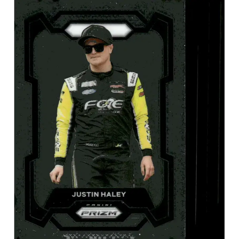 2024 Panini Prizm #54 Justin Haley NM-MT Fraternal Order of Eagles/Rick Ware Racing/Ford Racing Card - Racing Card