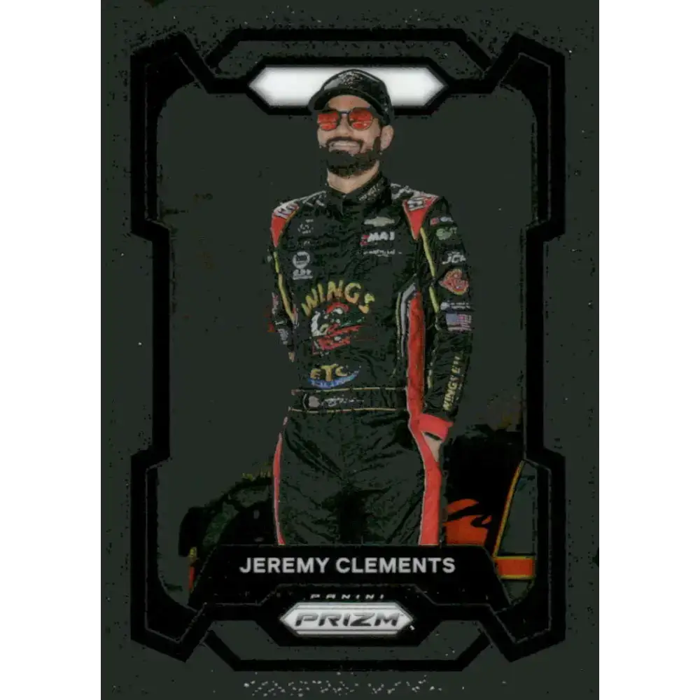 2024 Panini Prizm #63 Jeremy Clements NM-MT Wings Etc Bar and Grill/Jeremy Clements Racing/Chevrolet Racing Card