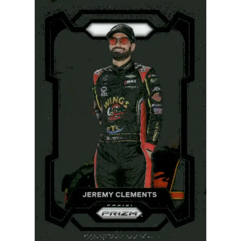 2024 Panini Prizm #63 Jeremy Clements NM-MT Wings Etc Bar and Grill/Jeremy Clements Racing/Chevrolet Racing Card