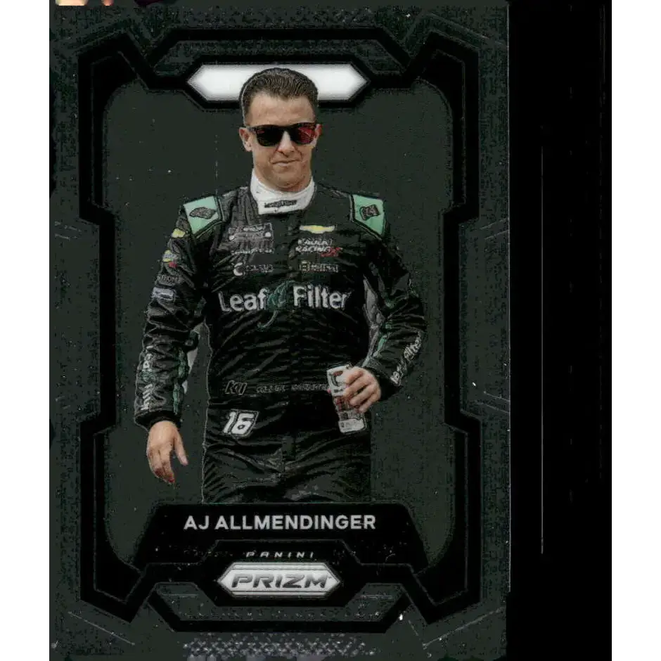 2024 Panini Prizm #64 AJ Allmendinger NM-MT Leaf Filter/Kaulig Racing/Chevrolet Racing Card - Racing Card Single