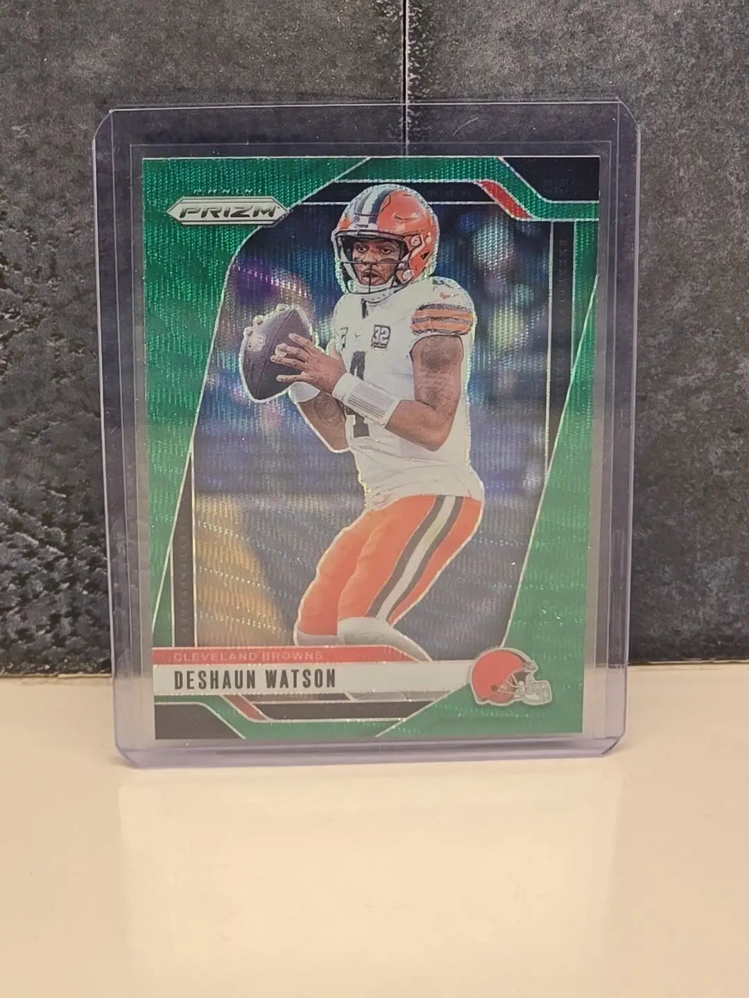 2024 Panini Prizm #64 Deshaun Watson Green Wave Prizm Cleveland Browns - Football Card Single