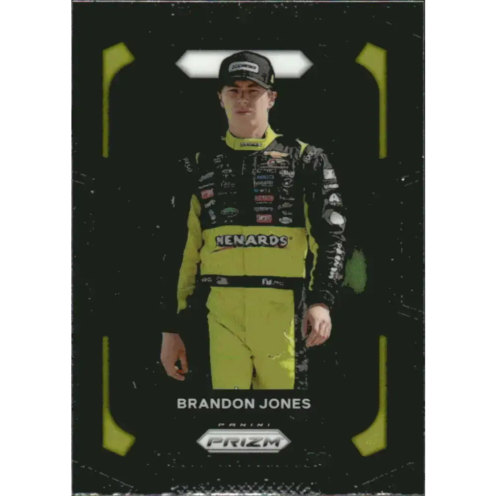 2024 Panini Prizm #77 Brandon Jones NM-MT Menards/JR Motorsports/Chevrolet Racing Card - Racing Card Single