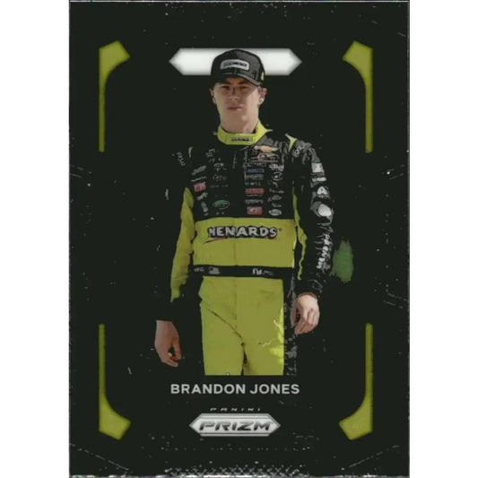 2024 Panini Prizm #77 Brandon Jones NM-MT Menards/JR Motorsports/Chevrolet Racing Card - Racing Card Single